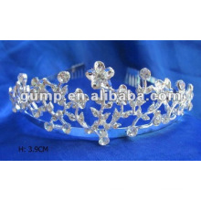 Hot tiara de mariée en strass de vente (GWST12-270)